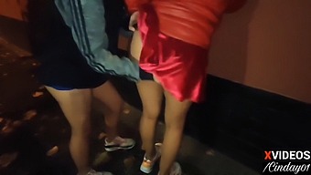 Two Argentinian Lesbians Indulge In Public Pleasure