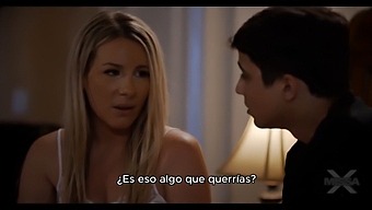 Stepmother’s Hard Work Ends Up In A Hot Scene. Subs Available In Spanish.