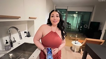A Hot Mom'S Friend, Mandi May, Seduced The Young Man.